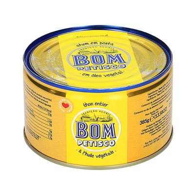 Atum em Óleo Bom Petisco 385g