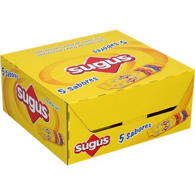 Gomas Sugus Stick Multissabor 18x45g