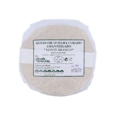 Queijo de Ovelha Amanteigado Monte Branco Grande (Kg)