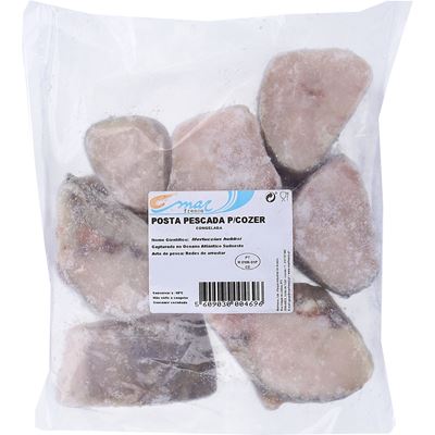 Posta de Pescada Argentina para Cozer Marfresco Congelada 1kg