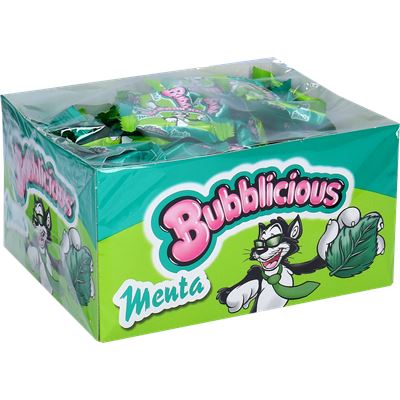 Chiclete Bubblicious Menta 100un