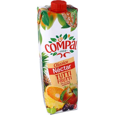 Néctar Compal Tutti Frutti 1L