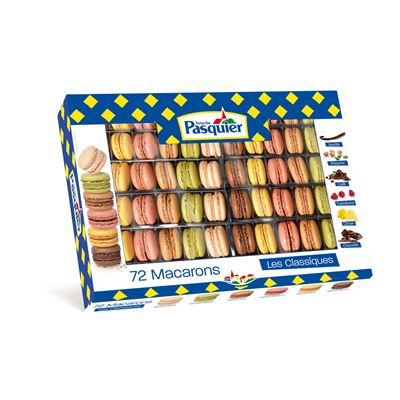 Mini Macarons Sortidos Pasquier Congelados 72 un