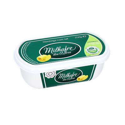 Manteiga com Sal Milhafre 250g