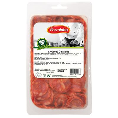 Chouriço Fatiado Porminho 500g