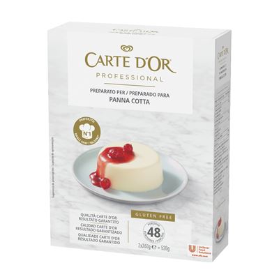 Preparado para Panna Cotta Carte d'Or 2x260g