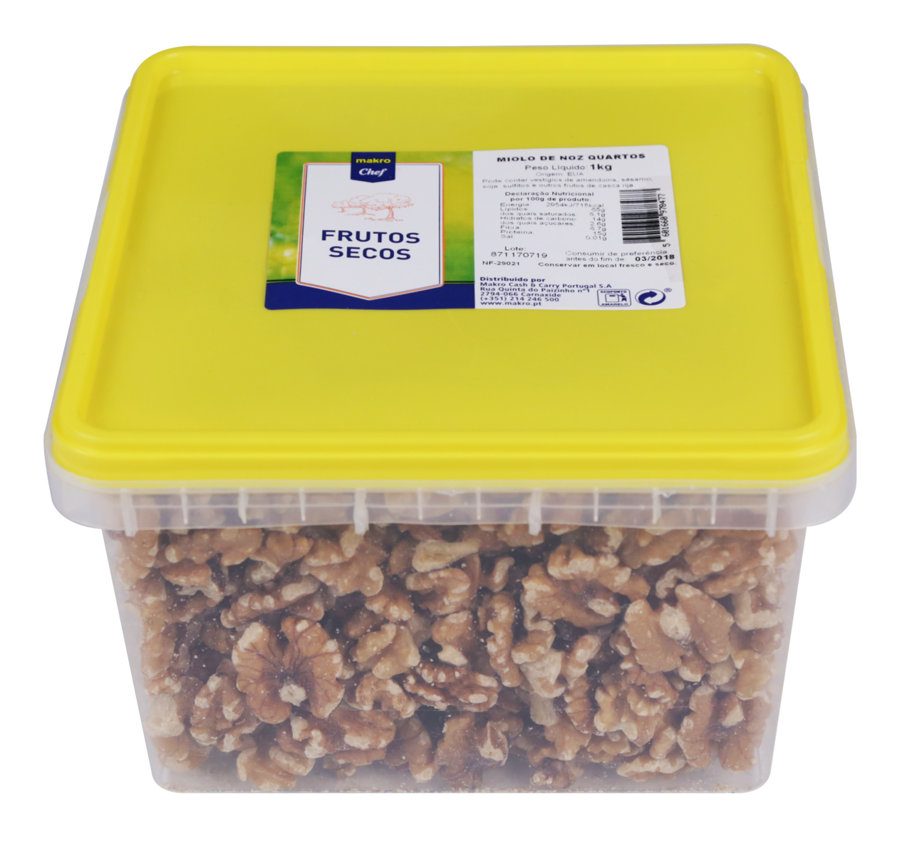 METRO Chef Miolo Noz Quartos 1kg