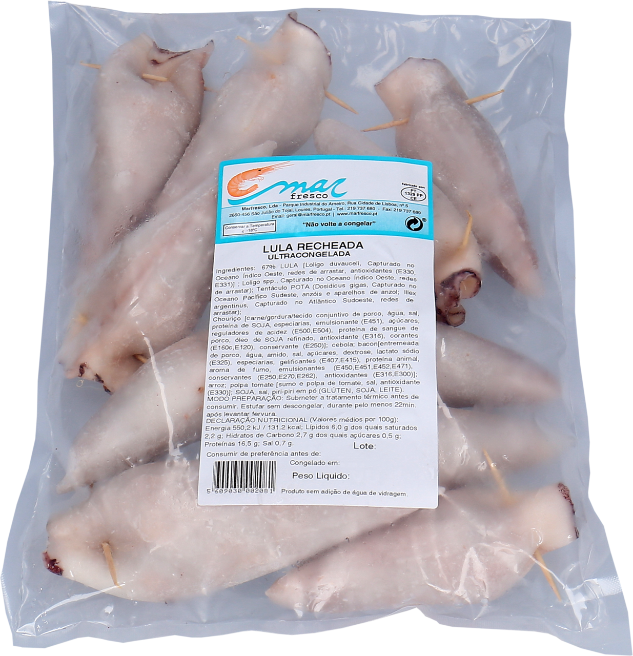 MARFRESCO Lula Recheada 1 Kg