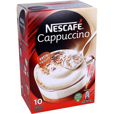 Nescafé Cappuccino Solúvel 10x14g