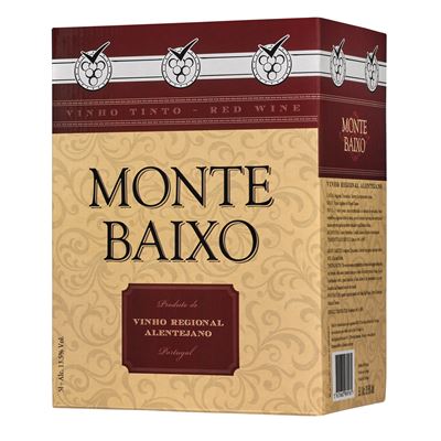 Vinho Tinto Monte Baixo Alentejano Bag-in-Box 5L