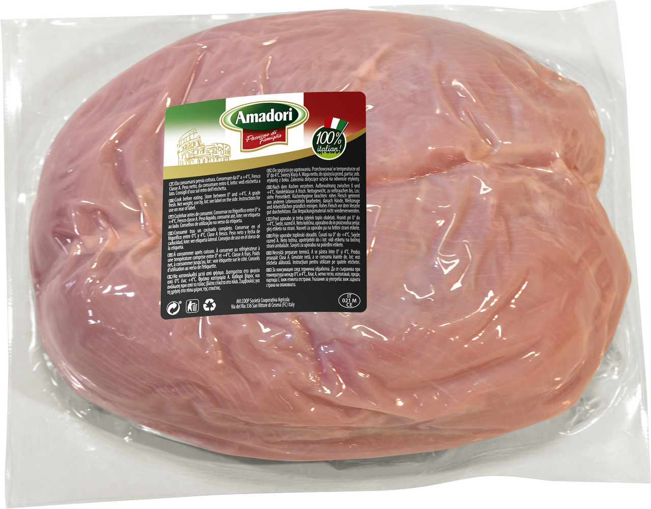 Peito Peru Macho Vacuo Fresco Gesco