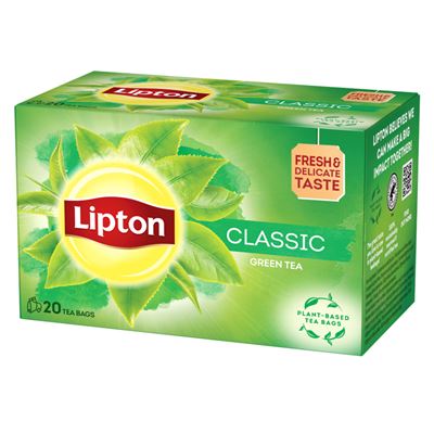 Chá Verde Lipton Green Pure 20 Saquetas