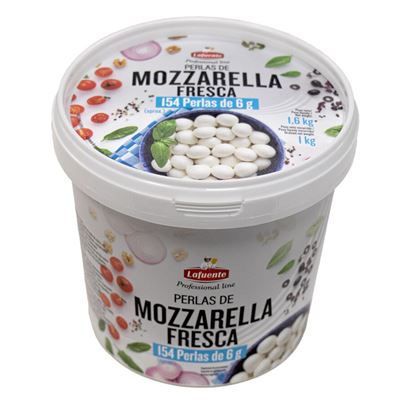 Queijo Mozzarella Pérolas Lafuente 1kg
