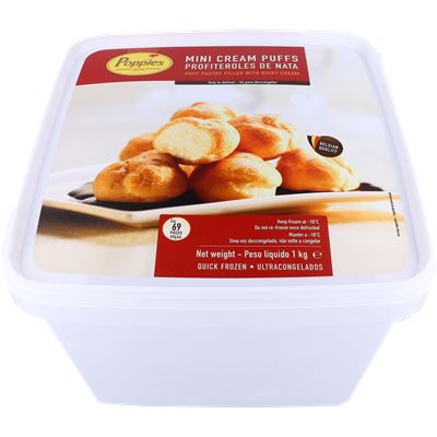 Mini Profiteroles Poppies 1kg