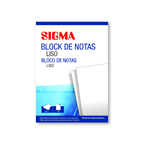 SIGMA Bloco Notas A7 Liso 10 Un