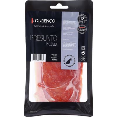Presunto Reserva 12 Meses Fatiado A. Pires Lourenço 100g