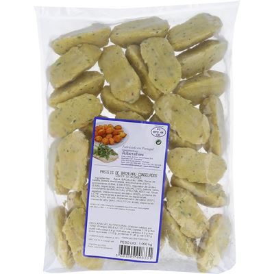 Pastéis de Bacalhau Riberalves Congelados 33un 1kg