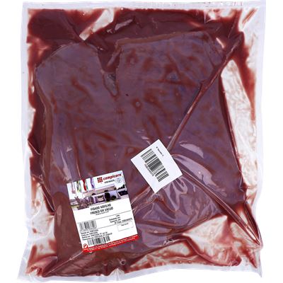 Fígado de Novilho Fresco Embalado a Vácuo ±2,5kg