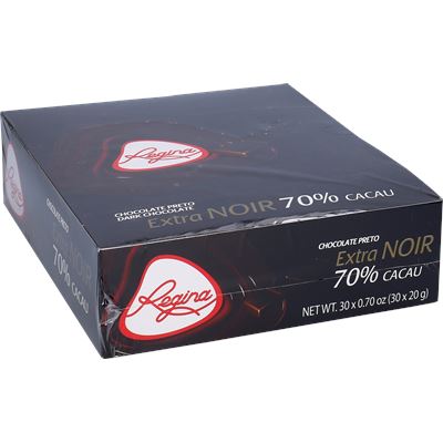 Chocolate Negro Regina Extra 70% Cacau 30x20g