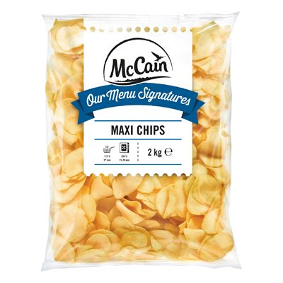 Batata Frita Congelada McCain Maxichips 2kg