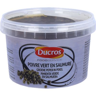 Pimenta Verde em Salmoura Ducros 800g