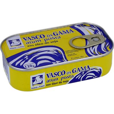 Atum Posta em Óleo Vasco da Gama 120g