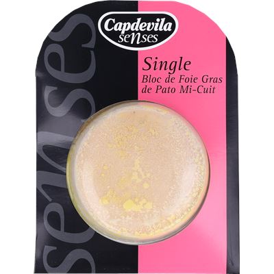 Foie Gras Mi-Cuit de Pato Capdevila Single Senses 40g