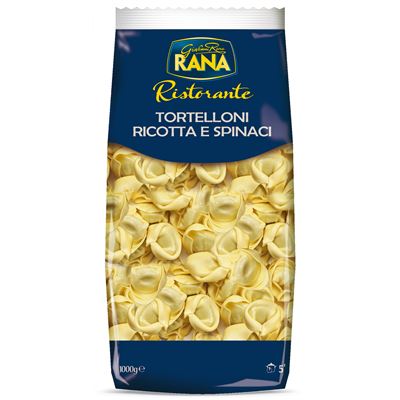 Massa Fresca Tortelloni Rana Ricotta e Espinafres 1kg