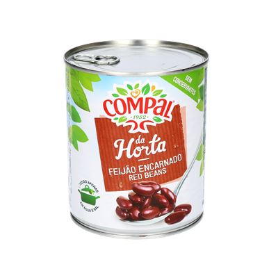 Feijão Encarnado Compal 845g