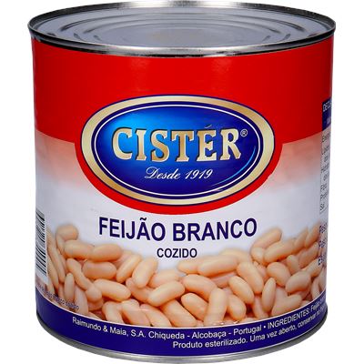 Feijão Branco em Conserva Cister 2,5kg