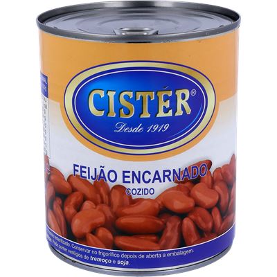 Feijão Encarnado Cister 820g