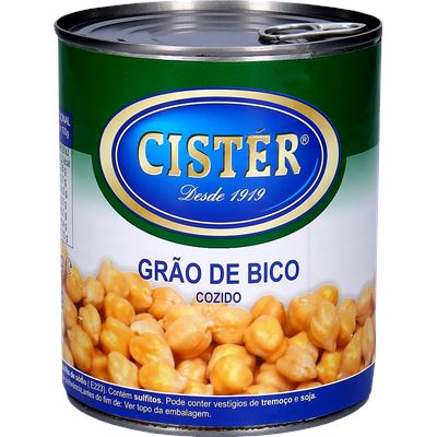 Grão de Bico Cister em Conserva Lata 850g