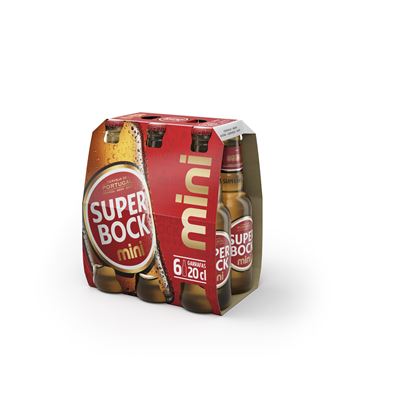 Cerveja Super Bock Mini 6x20cl