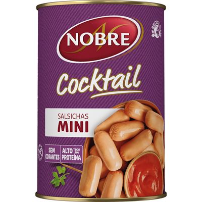Salsichas Cocktail Nobre 180g
