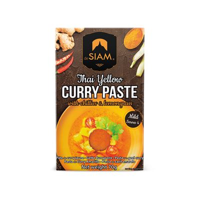 Pasta de Caril Amarelo deSIAM 70g
