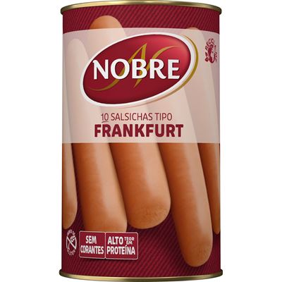 Salsichas Nobre Lata 10 Unidades