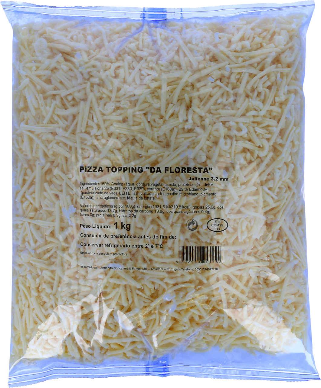 FLORESTA Pizza Topping Fios 1 Kg