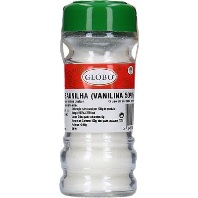 Baunilha em Cristais Globo 50g