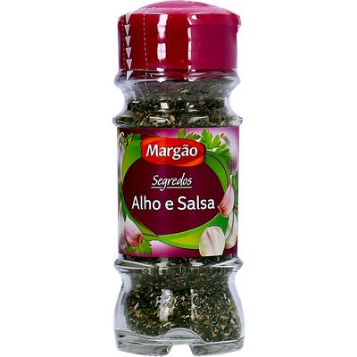 Tempero Segredos Alho e Salsa Margão 43g