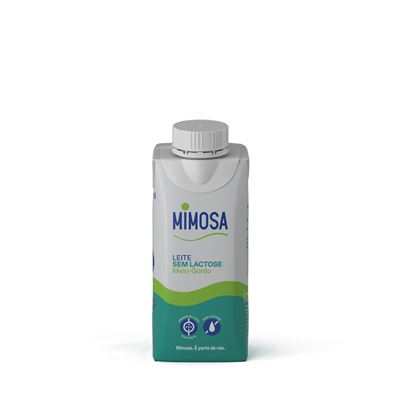 Leite Mimosa Sem Lactose Meio-Gordo 4x200ml