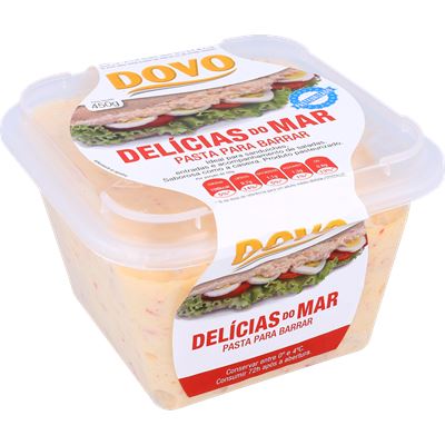 Pasta de Delícias do Mar DOVO 450g