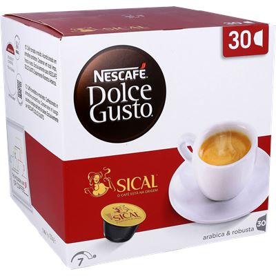 Cápsulas de Café Sical Dolce Gusto 30 Cápsulas