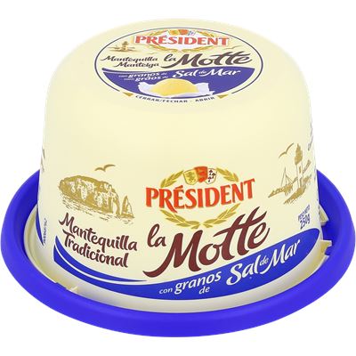 Manteiga Président com Sal Marinho 250g