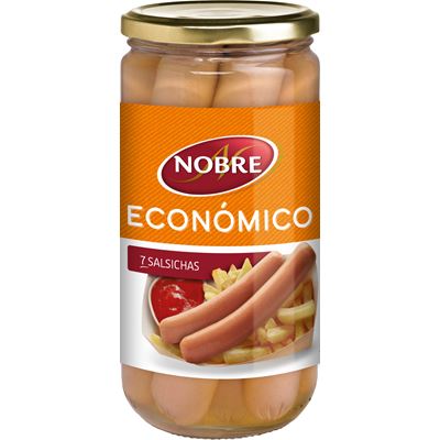 Salsichas Frescas Nobre 7 Unidades