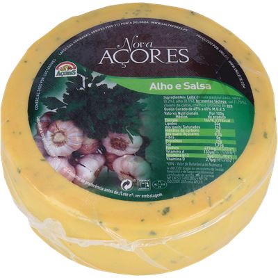 Queijo Prato Açores Alho e Salsa (kg)