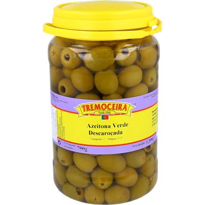 Azeitona Verde Descaroçada Tremoceira 34/36 700g