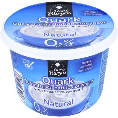 Queijo Quark Natural Flor Burgos 450g
