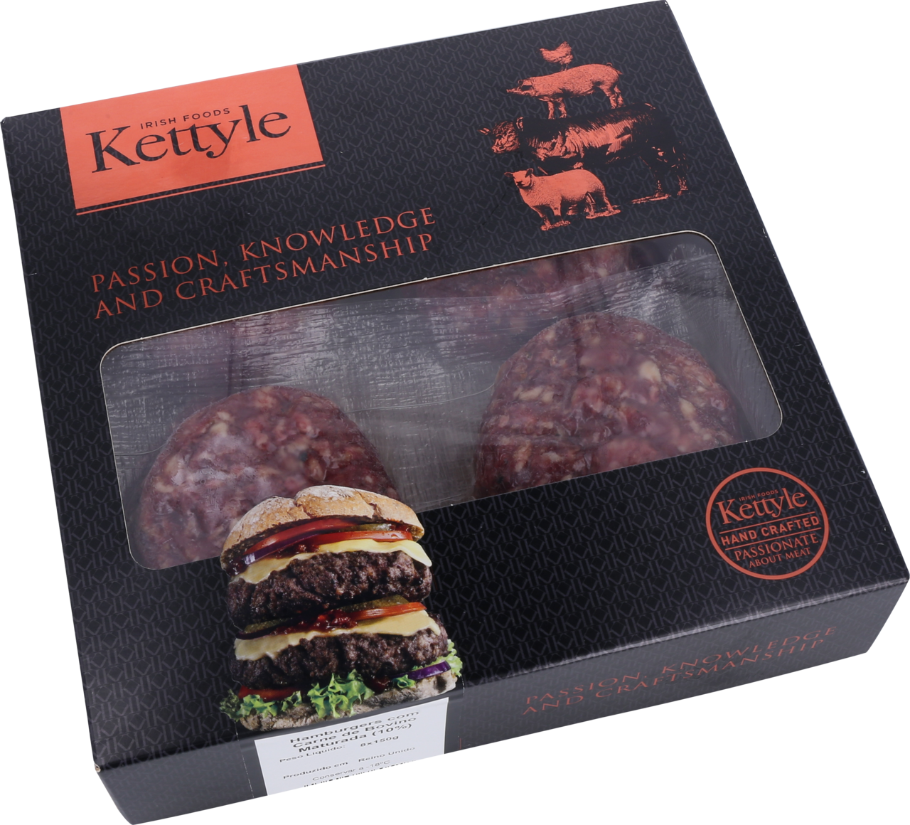Hamburguer Maturado (8X150G) Caixa Congelado
