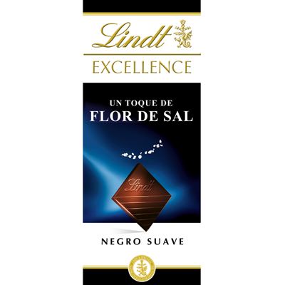 Chocolate Lindt Excellence Flor de Sal Tablete 100g