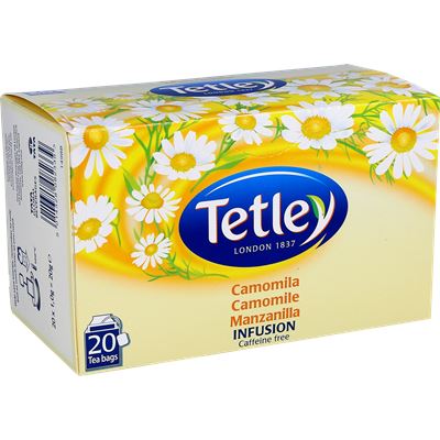 Chá Tetley Camomila 20 Saquetas